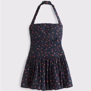 NWT The A&F Emerson Drop-Waist Mini Dress